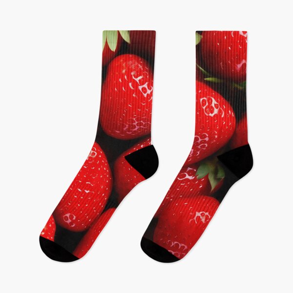 Aperçu de l'œuvre Euphoria des amateurs de fraises - Art des fruits frais créée et vendue par lematworks.