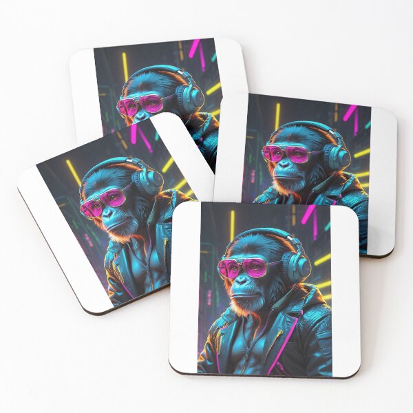 Item preview, Monkey T-shirt Design for Cool Attitude designed and sold by Noblegraphics.