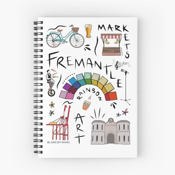 Artikelvorschau, Fremantle entworfen und verkauft von LinesByManu.
