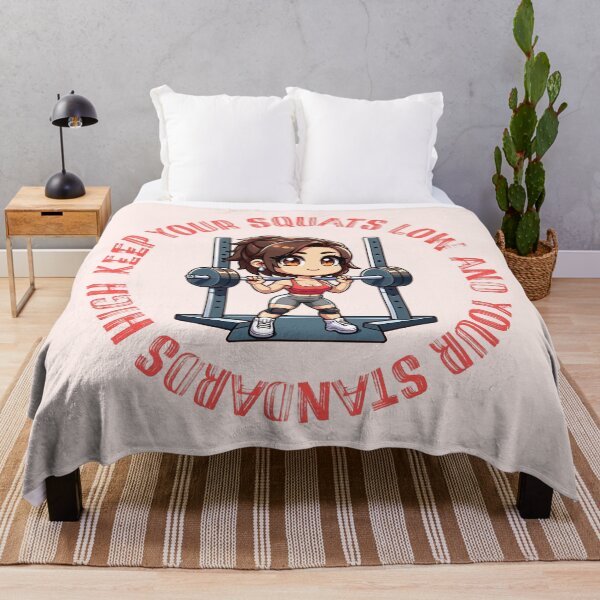 Item preview, Strong Gym Girl - Keep your squats low and your standards high designed and sold by Monkey-Bar.