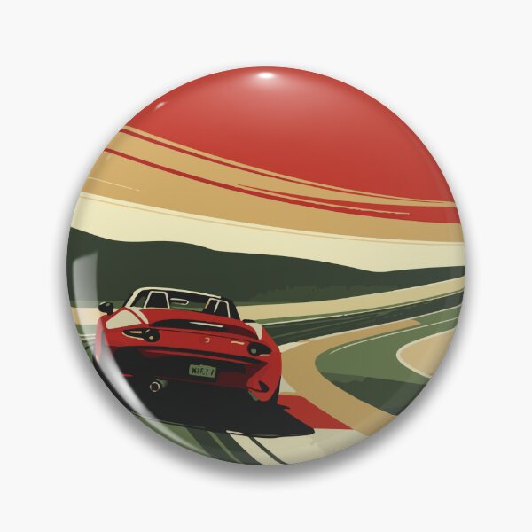 Item preview, MX 5 club in Laguna Seca Track designed and sold by NiceGoodBetter.