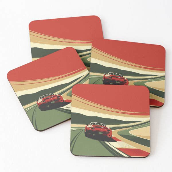 Item preview, MX 5 club in Laguna Seca Track designed and sold by NiceGoodBetter.