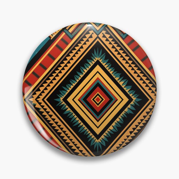 Item preview, colorido patrón tribal indio Seminole designed and sold by dcrc.