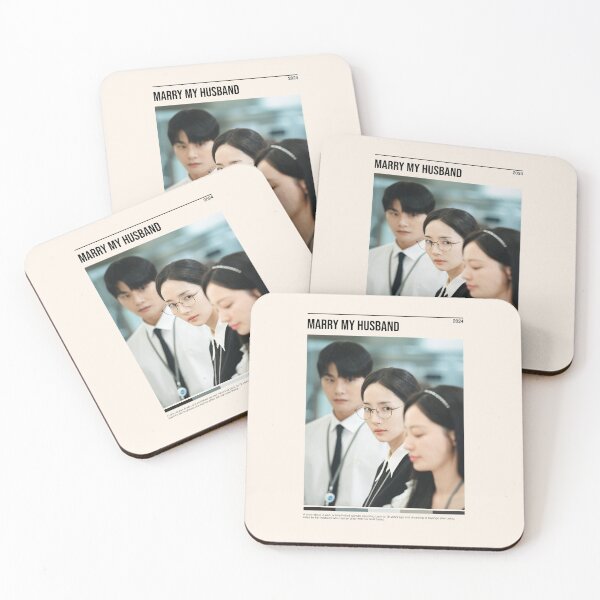 Item preview, Marry My Husband, Minimalist kdrama (2024) designed and sold by PinkandP.