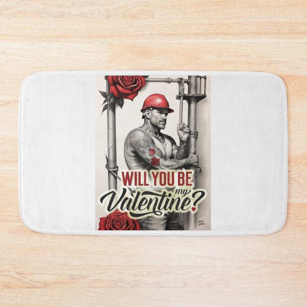 Item preview, Will You Be My Valentine; Scaffolder; designed and sold by StickerApe.