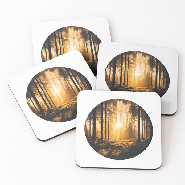 Item preview, Golden Hour Amongst the Forest  designed and sold by CharmStudio.