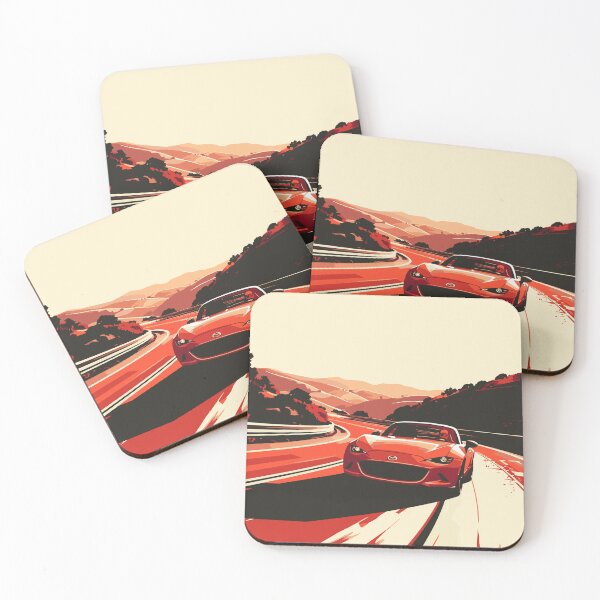 Item preview, MX-5 RF in Laguna Seca Track designed and sold by NiceGoodBetter.