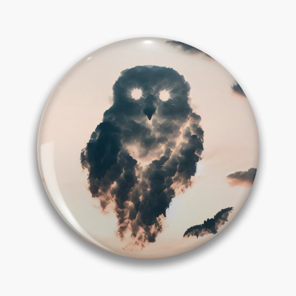 Item preview, Cloud Owl and bats designed and sold by NickoGibson.