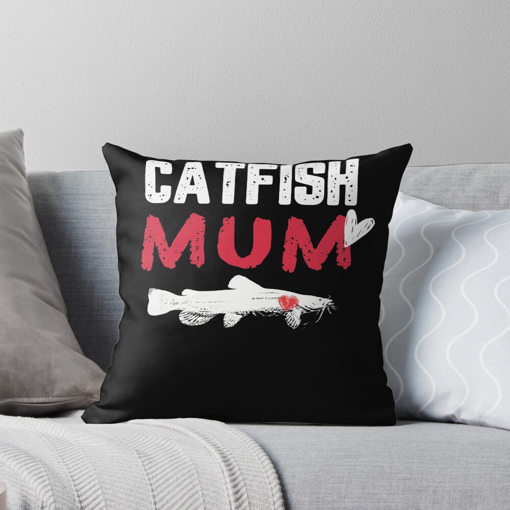 Item preview, Throw Pillow designed and sold by CatfishCreation.