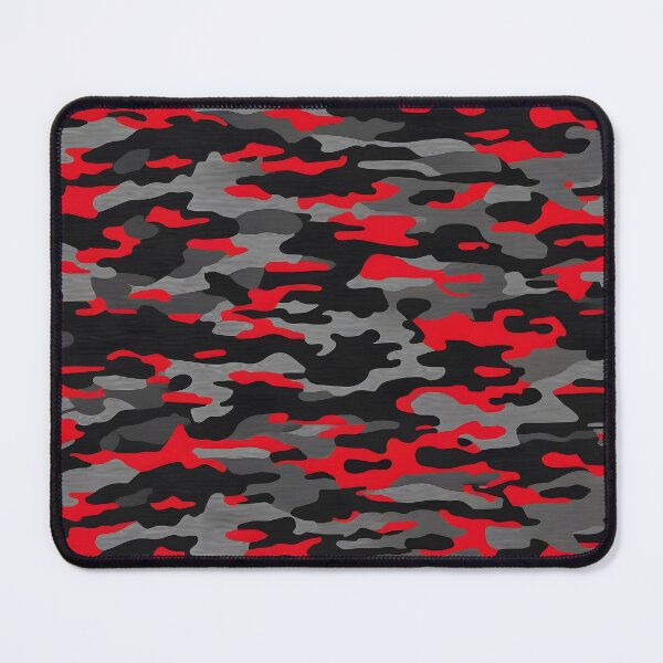 Item preview, Red and Black Camo designed and sold by TheCamoShop.
