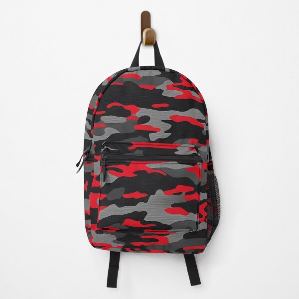 Item preview, Red and Black Camo designed and sold by TheCamoShop.