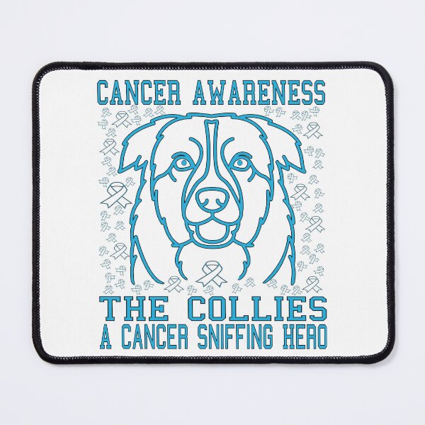 Item preview, THE COLLIES A CANCER SNIFFING HERO, CANCER AWARENESS designed and sold by Rejiboustarts.