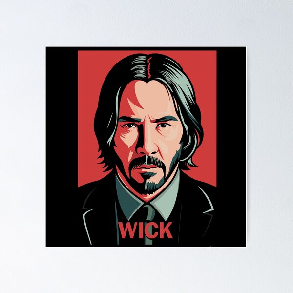 Artikel-Vorschau von John Wick, designt und verkauft von UrbanChillz.