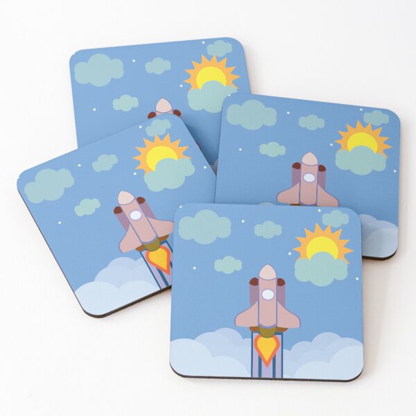 Item preview, A rocket in the sky designed and sold by 09lines.