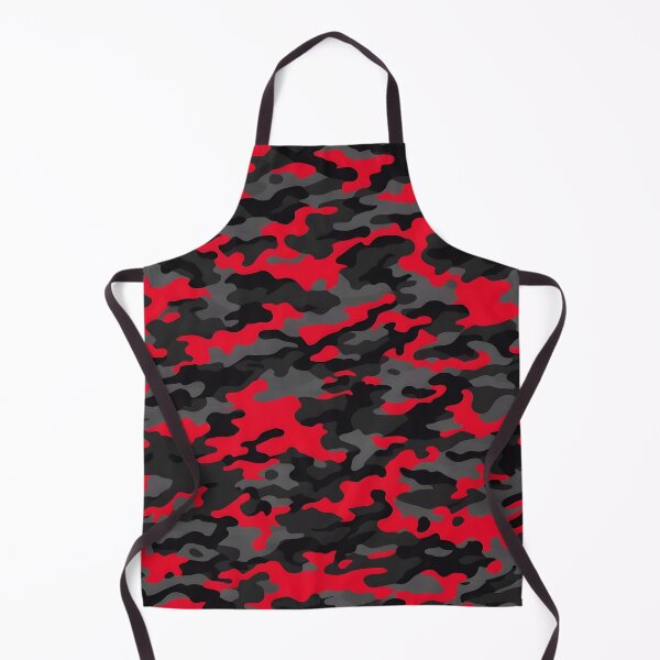 Item preview, Red and Black Camouflage print designed and sold by TheCamoShop.