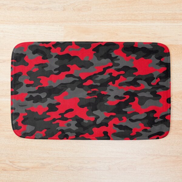 Item preview, Red and Black Camouflage print designed and sold by TheCamoShop.