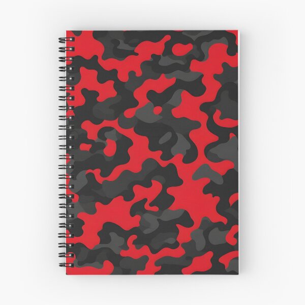 Item preview, Red and Black Camouflage pattern designed and sold by TheCamoShop.