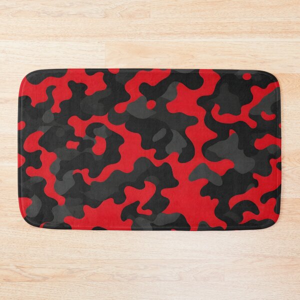 Item preview, Red and Black Camouflage pattern designed and sold by TheCamoShop.