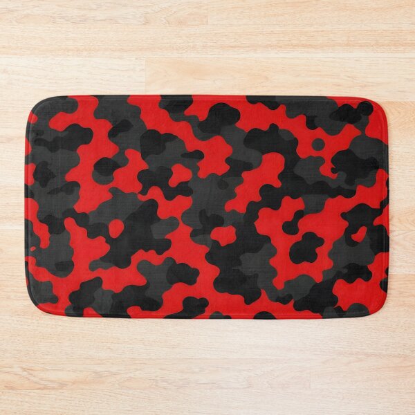 Item preview, Red and Black Camouflage Pattern designed and sold by TheCamoShop.