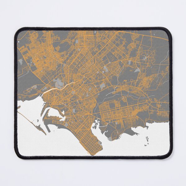 Item preview, Karachi City Map of Pakistan - Bauhaus designed and sold by deMAP.