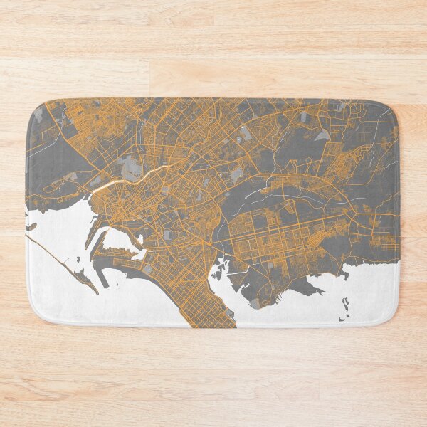 Item preview, Karachi City Map of Pakistan - Bauhaus designed and sold by deMAP.