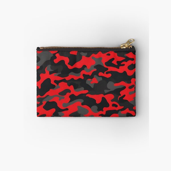 Item preview, Red and Black Camouflage designed and sold by TheCamoShop.