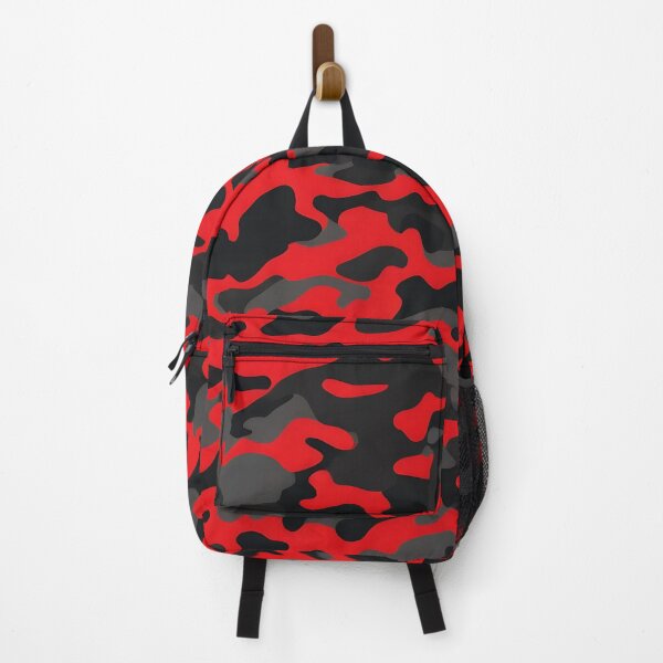 Item preview, Red and Black Camouflage designed and sold by TheCamoShop.