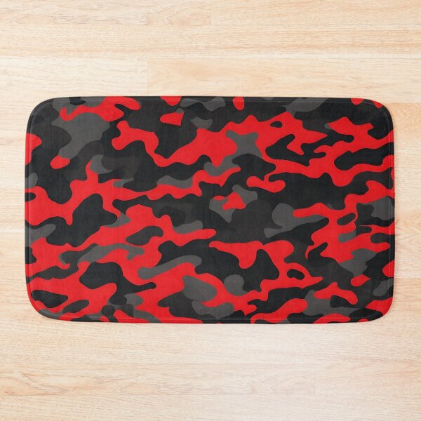 Item preview, Red and Black Camouflage designed and sold by TheCamoShop.