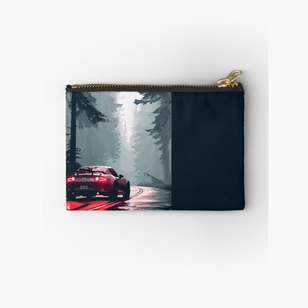 Item preview, Driving Gray MX5 RF on a rainy day designed and sold by NiceGoodBetter.