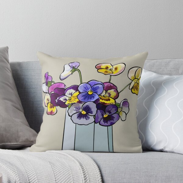 Item preview, Vase of Pansies designed and sold by SxnshineWhiskey.