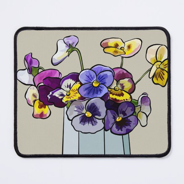 Item preview, Vase of Pansies designed and sold by SxnshineWhiskey.