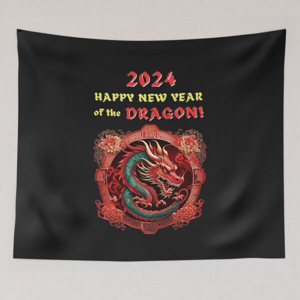 Item preview, 2024 Happy New Year of the Dragon designed and sold by JackFreestone.