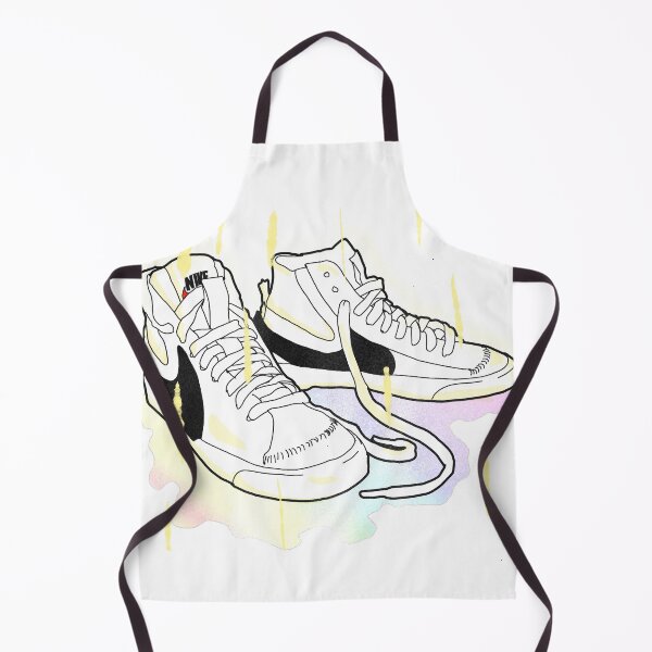 Item preview, Blazer 77 Jumbo melted rainbow rain - digital painting - sneaker art designed and sold by Dopamine Dumpster.