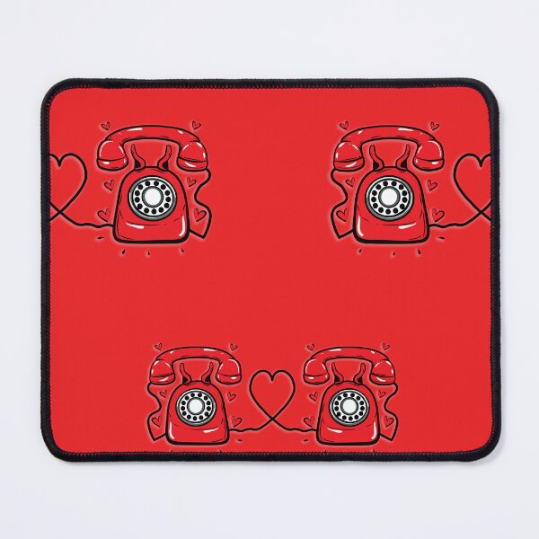 Item preview, Two red love phones for loved ones designed and sold by HarridanCreates.