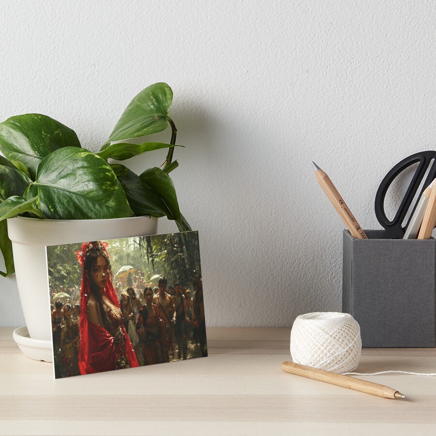Item preview, Art Board Print designed and sold by RicoInStudios.