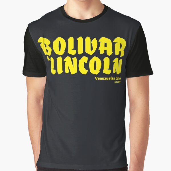 Vista previa del artículo con la obra « Bolívar y Lincoln - Colección de bastón #2 Amarillo», diseñado y vendido por Bolivar and Lincoln Official Merchandise.