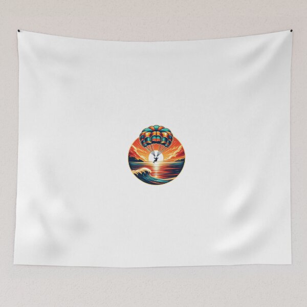 Item preview, Sunset Seascape Parasailing Adventure designed and sold by finwiz.