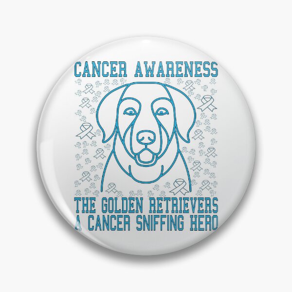 Item preview,  THE GOLDEN RETRIEVERS A CANCER SNIFFING HERO, CANCER AWARENESS designed and sold by Rejiboustarts.
