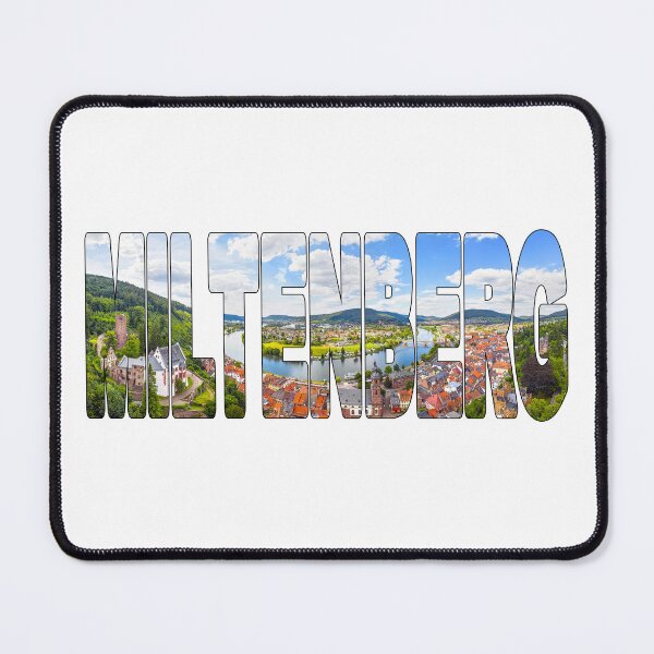 Item preview, MILTENBERG - Germany View over Main River Bend designed and sold by Adam Gormley.