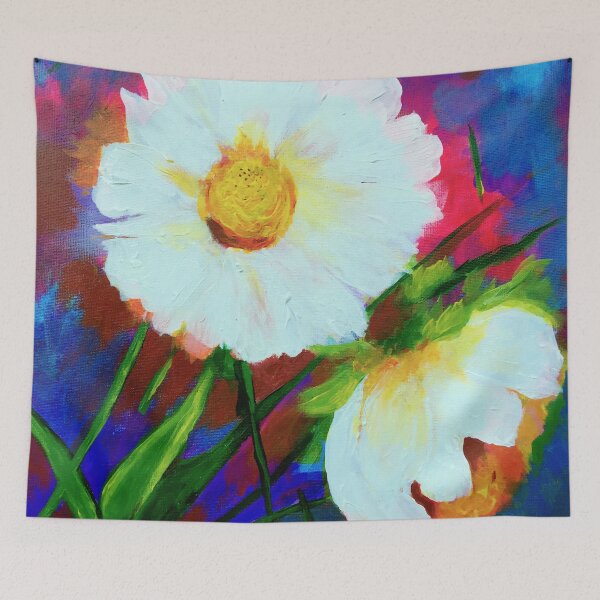 Item preview, White Peonies Painting designed and sold by TeraiNB.