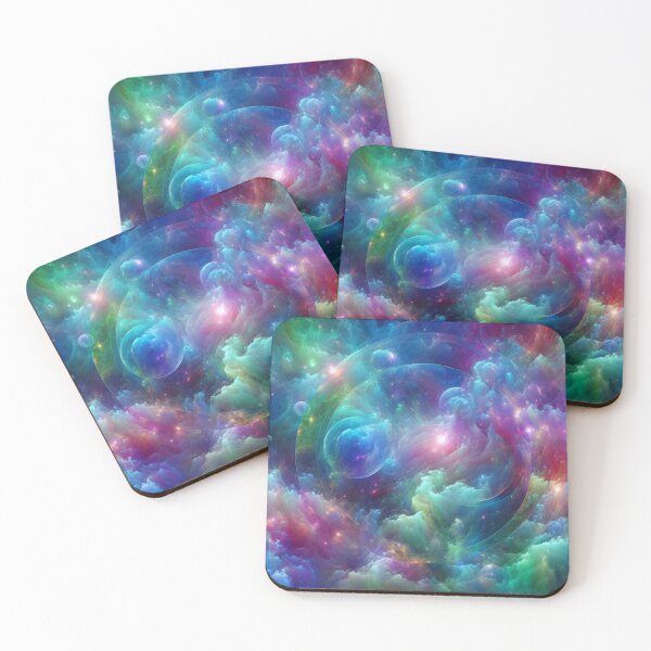 Item preview, "Celestial Symphony: Green, Violet, and Blue Galaxy" designed and sold by Pearlsiwa.