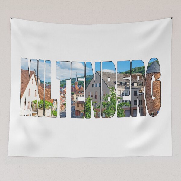 Item preview, MILTENBERG - Germany View of old town street designed and sold by Adam Gormley.