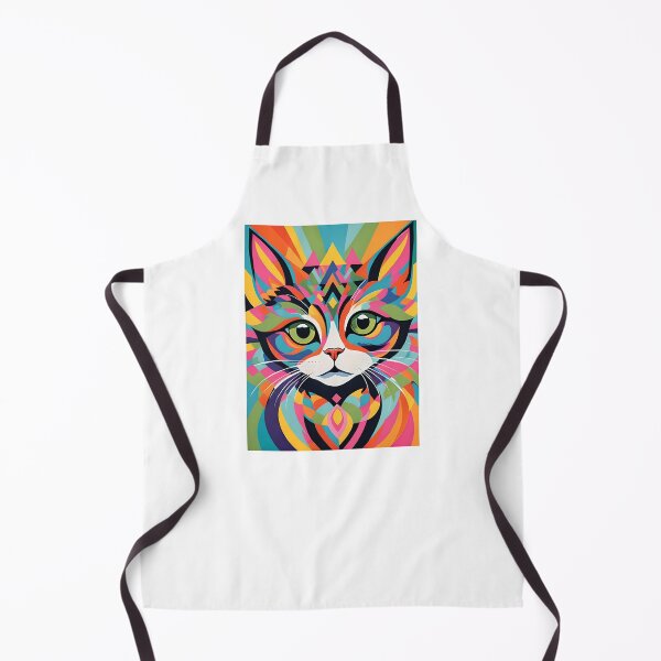 Item preview, Colourful Kaleidoscopic Cat designed and sold by JoyPhotoArt.