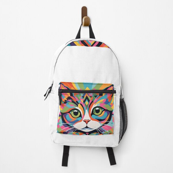 Item preview, Colourful Kaleidoscopic Cat designed and sold by JoyPhotoArt.