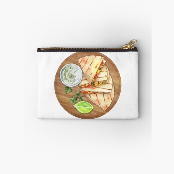 Item preview, Quesadilla With Chicken Corn And Pepper Watercolor designed and sold by BurchardWiley.