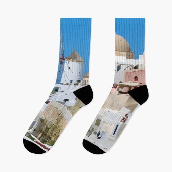 Item preview, Santorini Landscape View designed and sold by Nicola Morgan.
