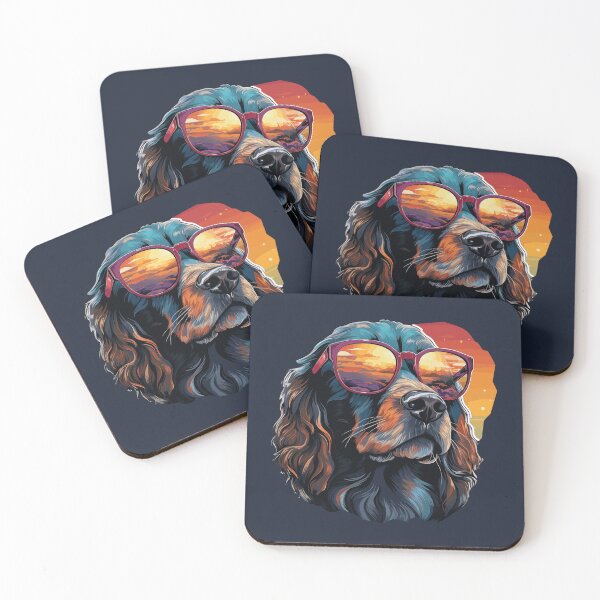 Item preview, Sunset Serenity: Cocker Spaniel Elegance designed and sold by URBN. WILD.