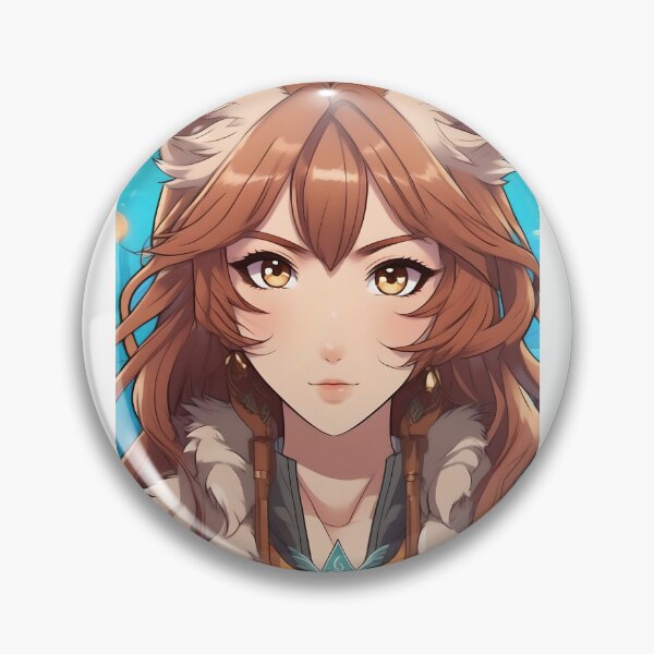 Item preview, Anime Portrait Of A Wolf-Girl designed and sold by JoyPhotoArt.