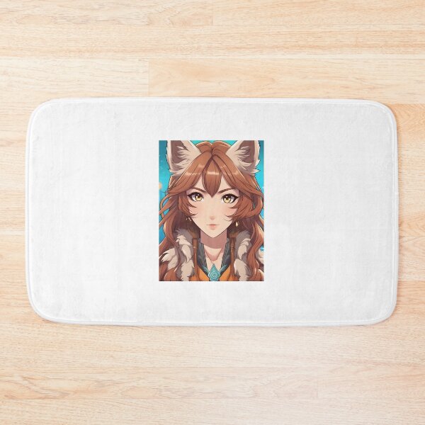 Item preview, Anime Portrait Of A Wolf-Girl designed and sold by JoyPhotoArt.