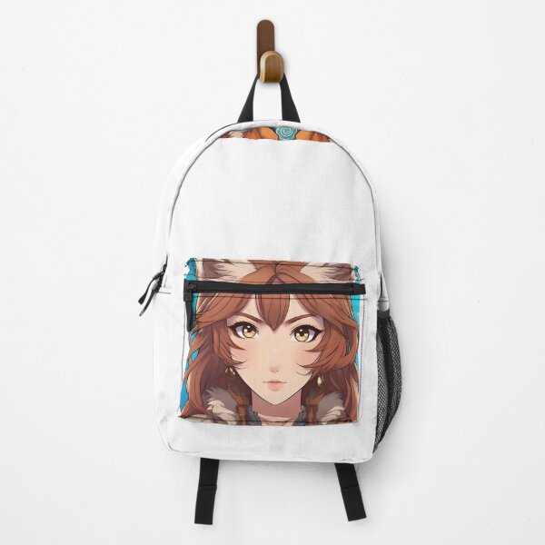 Item preview, Anime Portrait Of A Wolf-Girl designed and sold by JoyPhotoArt.
